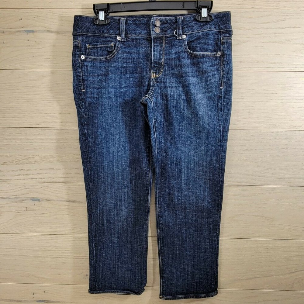 American Eagle Outfitter Artist Crop Jeans Size 10, Blue